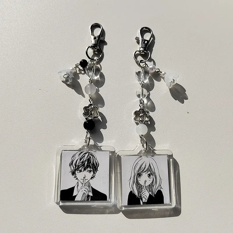 Ao Haru Ride Hanmade Keychain